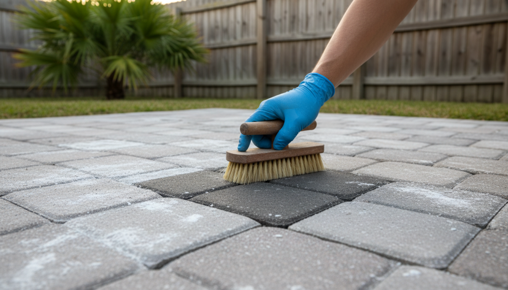 paver sealing silver springs shores backyard patio before and after