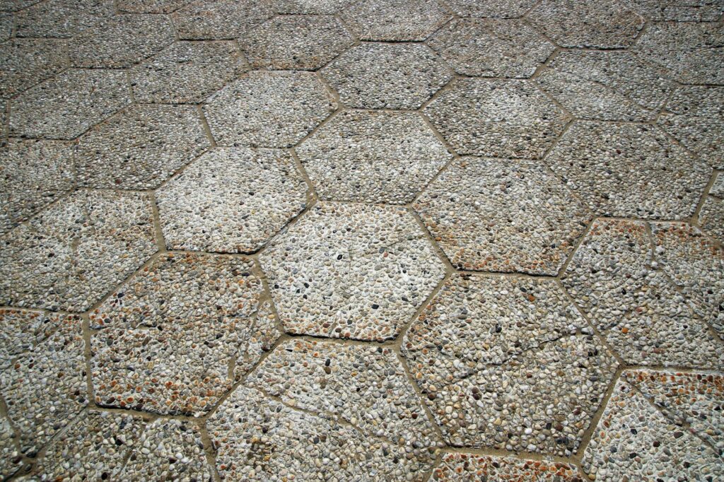 Paver Sealing Liberty Triangle Homeowners Trust in 2026 2 sealed pavers glowing after paver sealing near Liberty Triangle golf course community